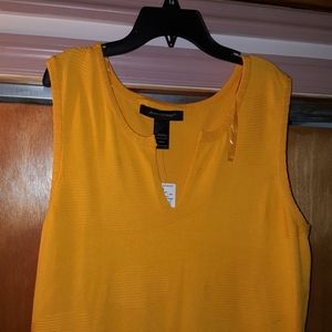 Ashley Stewart sleeveless sweater dress